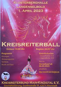Reiterball 2023 Flyer